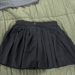 Lululemon Black Pleated Skirt